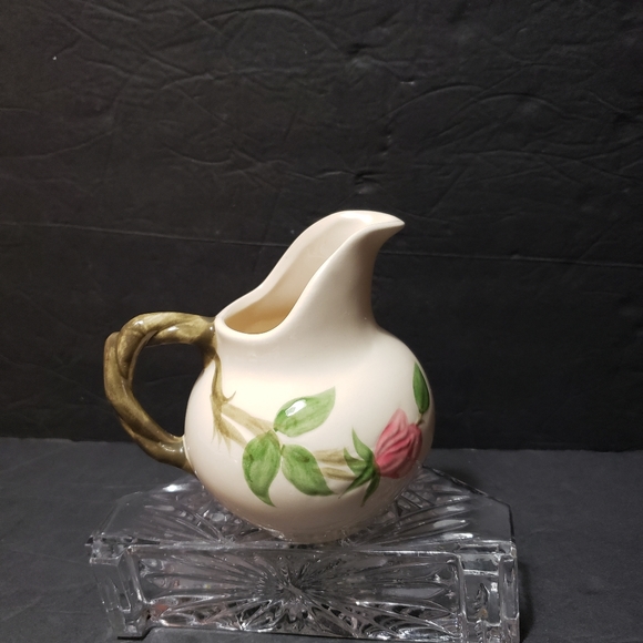 Vintage FRANCISCAN "Desert Rose" Creamer & Sugar Bowl Set - Picture 9 of 12